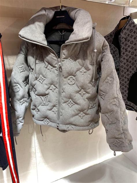 monogram boyhood puffer jacket replica|louis vuitton monogram puffer.